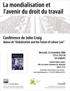 Affiche de la conférence
