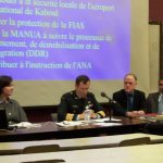 Présentation des représentants ACDI, MAECI et Défense devant les étudiants