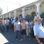 Queue pour aller voter