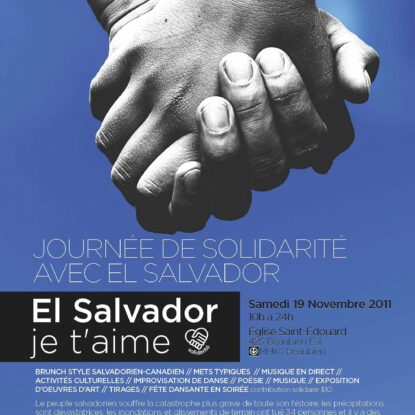 Journée de solidarité pour El Salvador