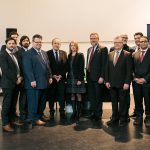 Les membres du corps consulaire montréalais présents à l'événement