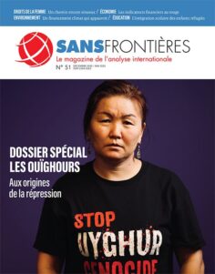 Première de couverture du magazine Sans Frontières paru le 1er décembre 2022