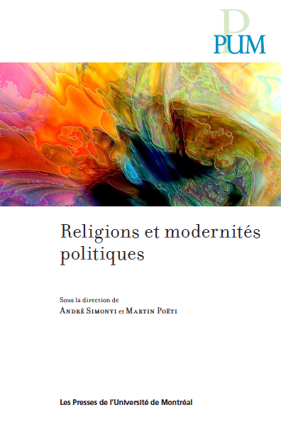 Couverture de l'ouvrage "Religions et modernités politiques", à paraître en février 2023.